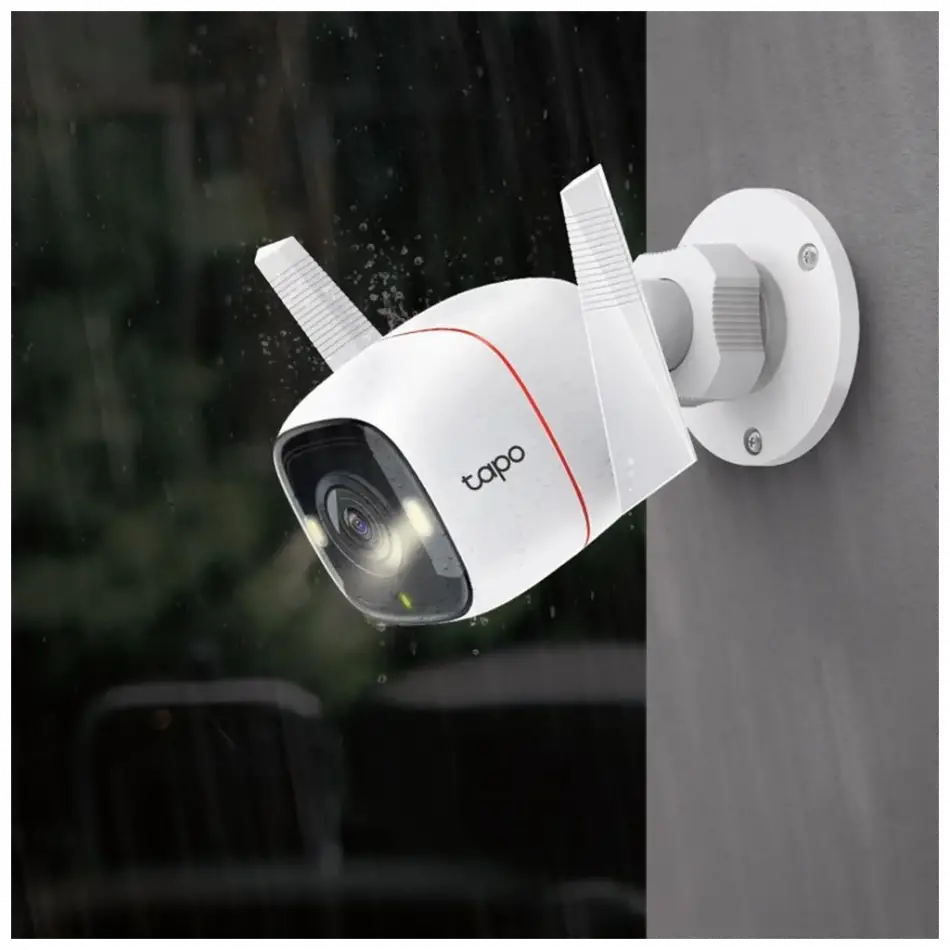 Tp-lınk Tapo C320ws, 2k Qhd, Dış Mekan, Ip66, Wifi, Renkli Gece Görüşü, İki Yönlü Ses Güvenlik Kamerası