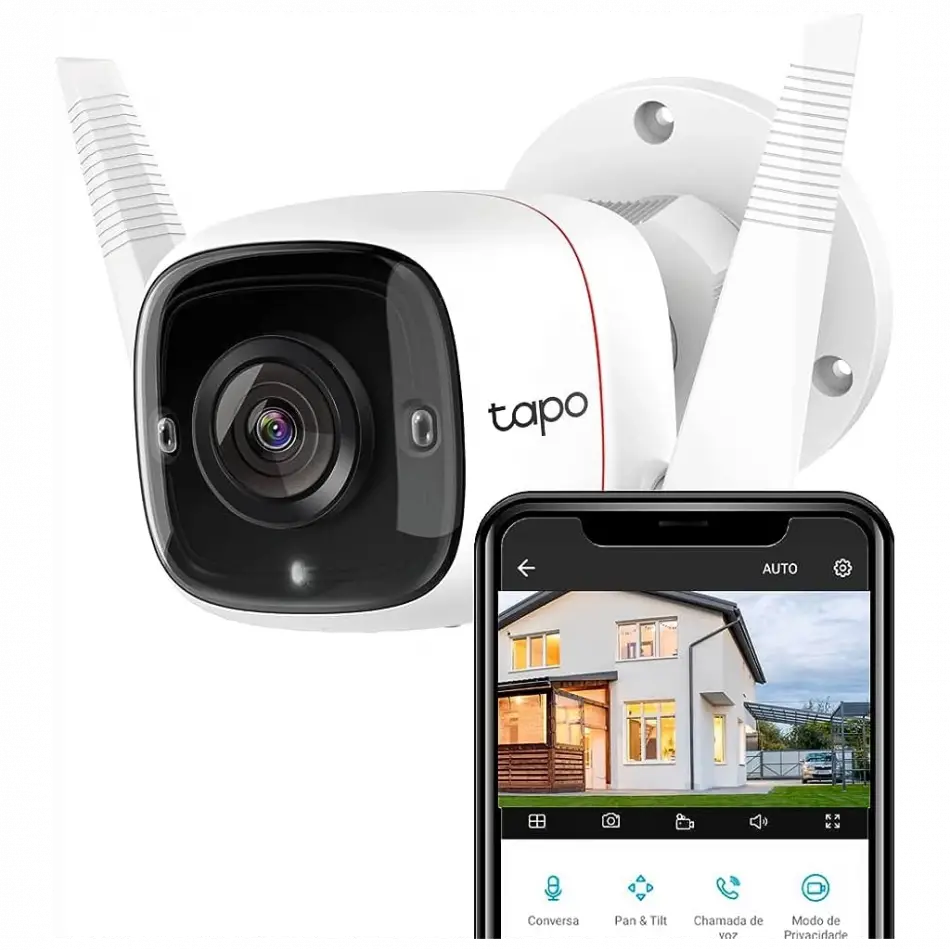 Tp-lınk Tapo Tc65 (c310), 3,0mpix, İç Ve Dış Mekan, Ip66, Wifi, 30mt. Gece Görüşü, İki Yönlü Ses Güvenlik Kamerası