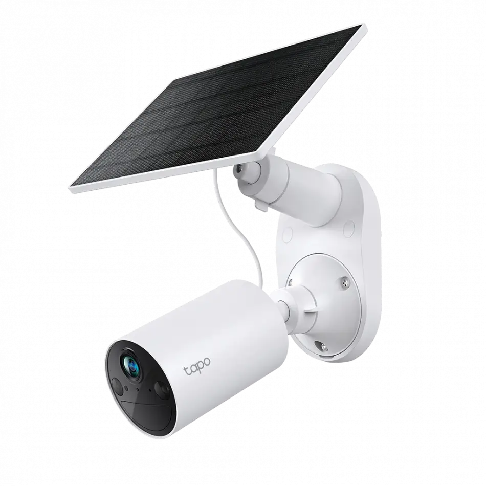 Tp-lınk Tapo Tc82 Kıt (c410 Kıt), 2k, 3,0mpix, Dış Mekan, Ip65, Wifi, 9mt. Renkli Gece Görüşü, İki Yönlü Ses, Güneş Enerjili Güvenlik Kamerası Kiti