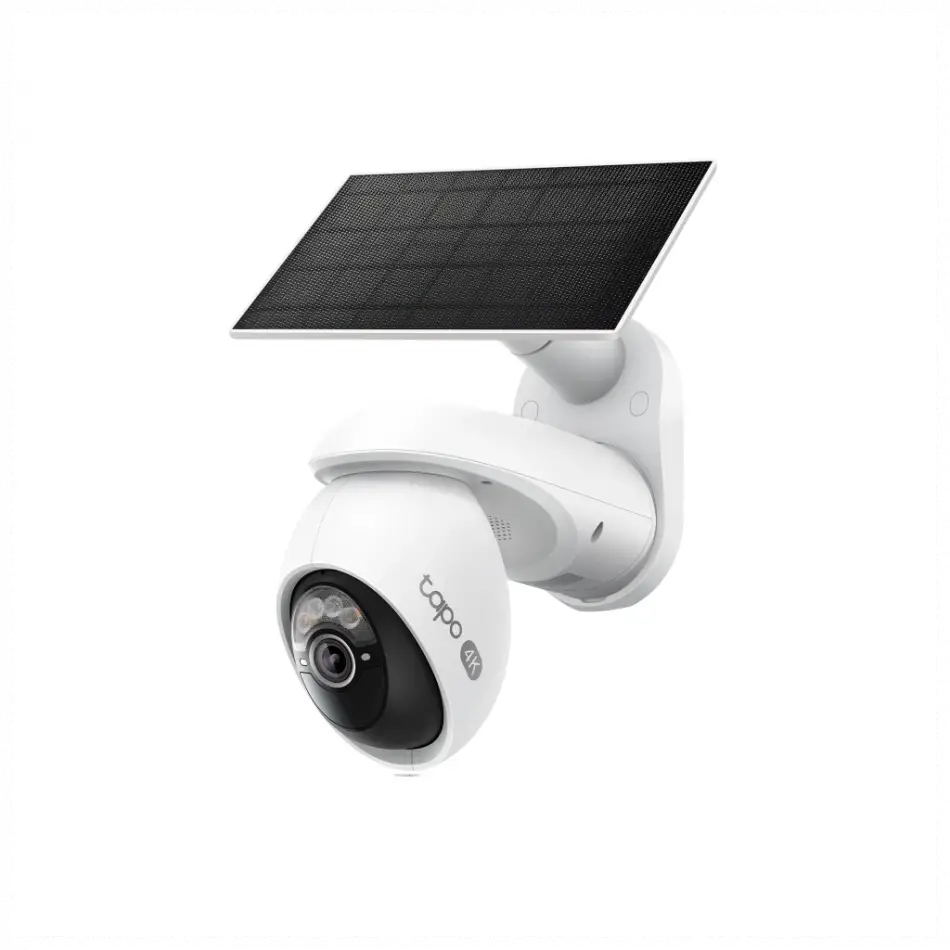 Tp-lınk Tapo Tc92 Kıt (c660 Kıt), 4k, 8,0mpix, Dış Mekan, Ip65, Wifi, 12mt. Renkli Gece Görüşü, İki Yönlü Ses, Yapay Zeka Destekli, Güneş Enerjili Güvenlik Kamerası Kiti