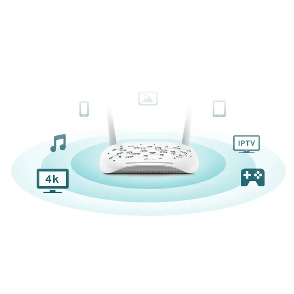 Tp-lınk Td-w9960 4port Adsl/vdsl 300mbps Modem/router
