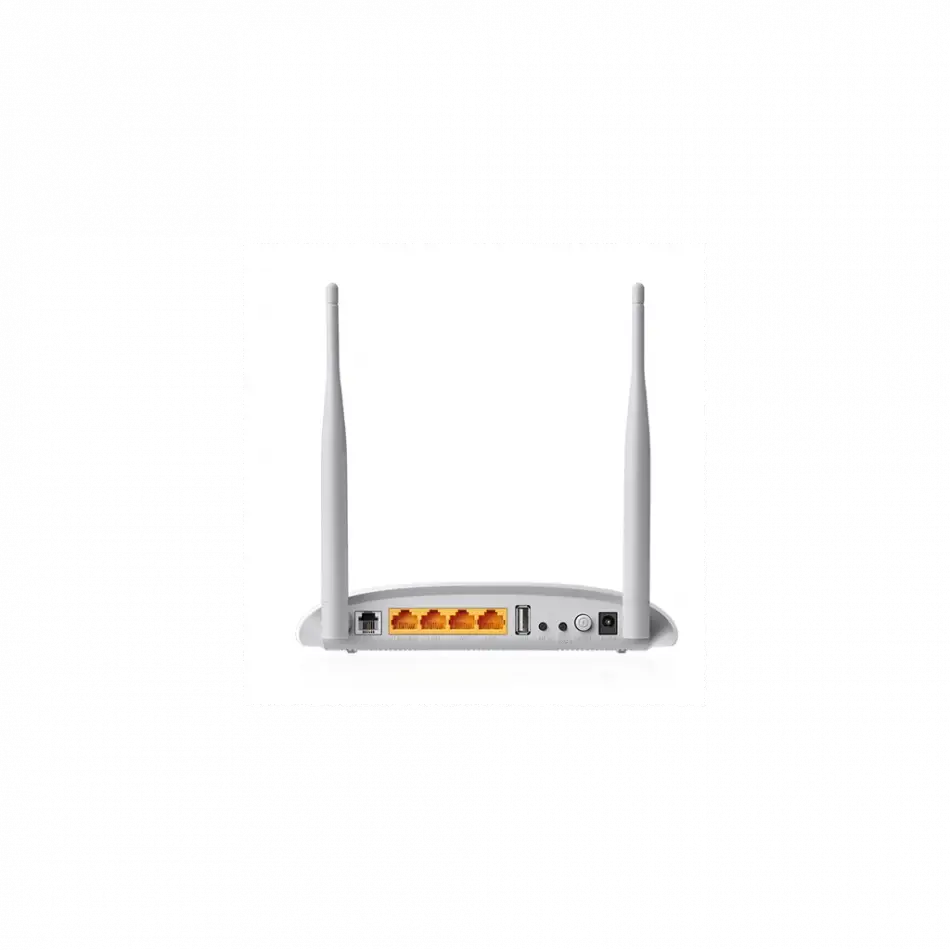 Tp-lınk Td-w9970, V4.0 4 Port, 2.4ghz  Wifi, 300mbps, 2xanten, Vdsl2, Adsl2+ Modem