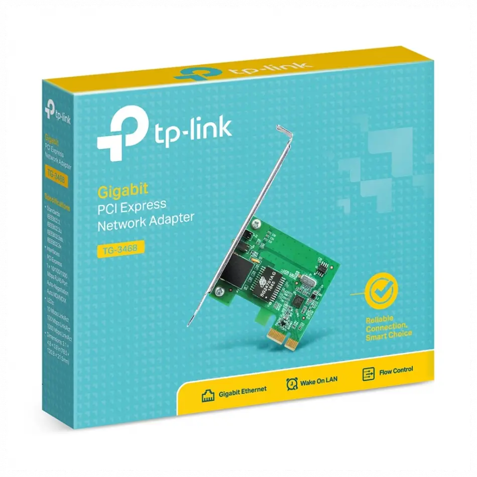 Tp-lınk Tg-3468, Gigabit, Pcı-express, Ethernet Kartı