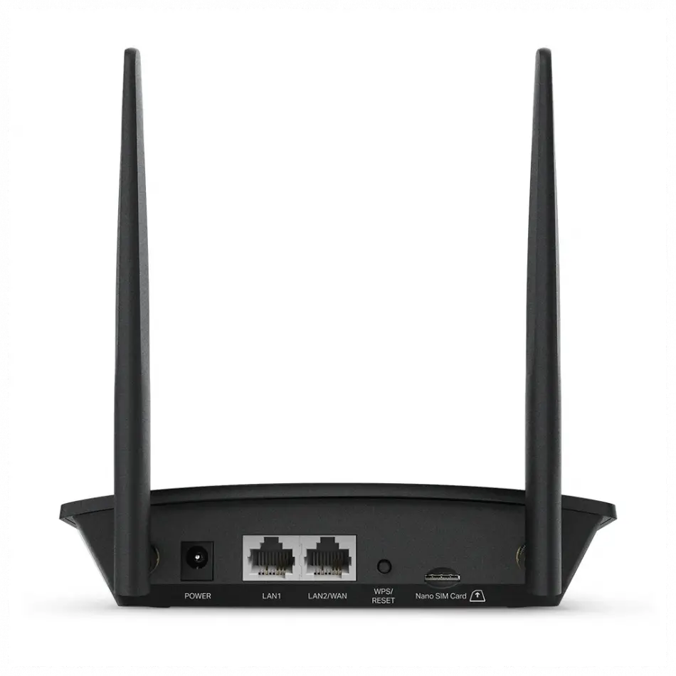 Tp-lınk Tl-mr100, 2port, 300mbps, 2,4ghz Wifi, Masaüstü, Lte Micro Sim Kart Takılabilir 3g-4g Destekli Router