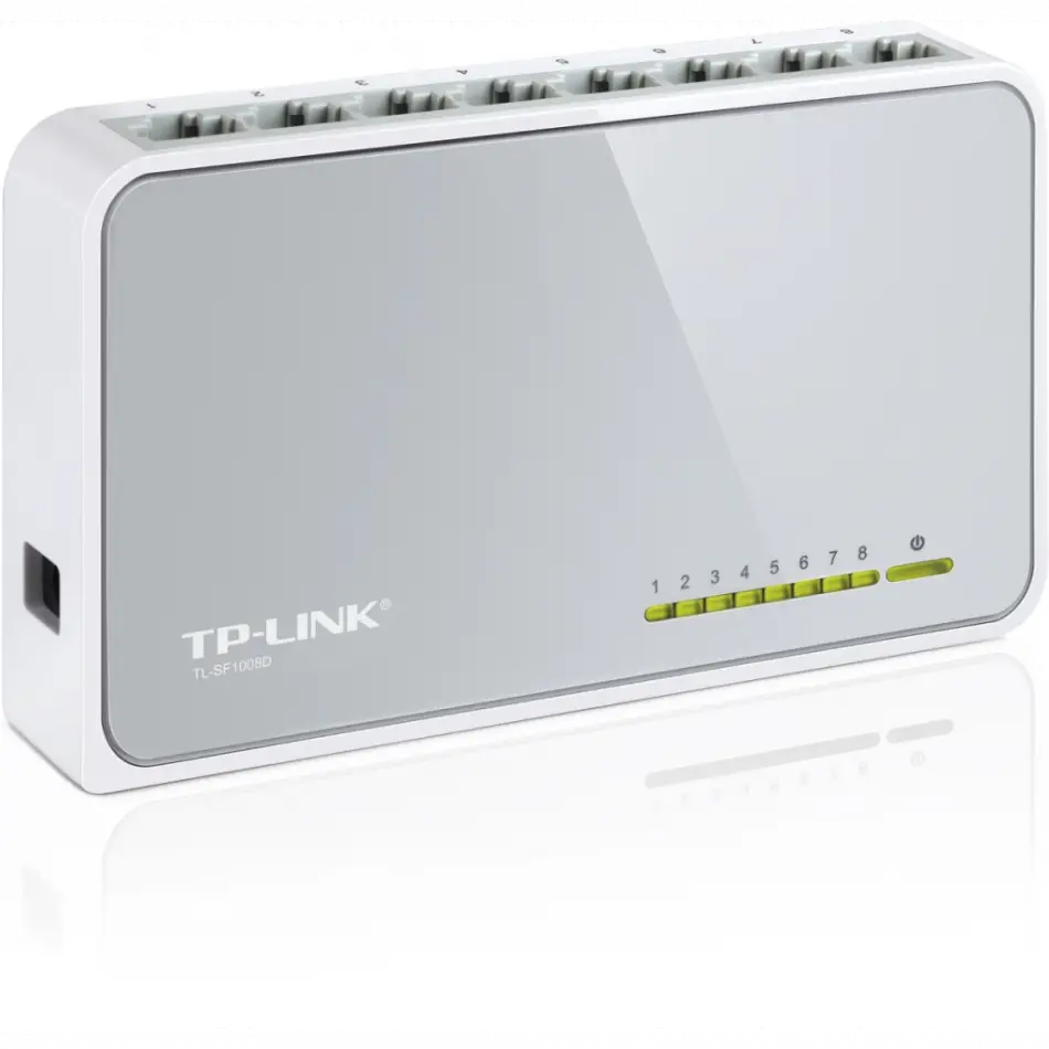 Tp-lınk Tl-sf1008d, 8 Port, Megabit, Yönetilemez, Masaüstü Switch