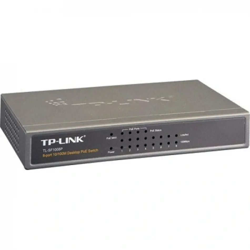 Tp-lınk Tl-sg1008p 8port 10/100/1000 Yönetilemez Poe Swıtch
