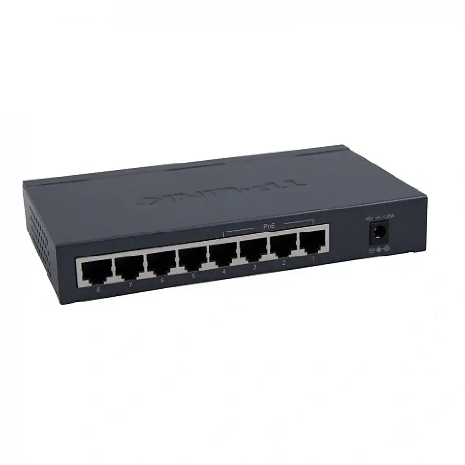 Tp-lınk Tl-sg1008p 8port 10/100/1000 Yönetilemez Poe Swıtch