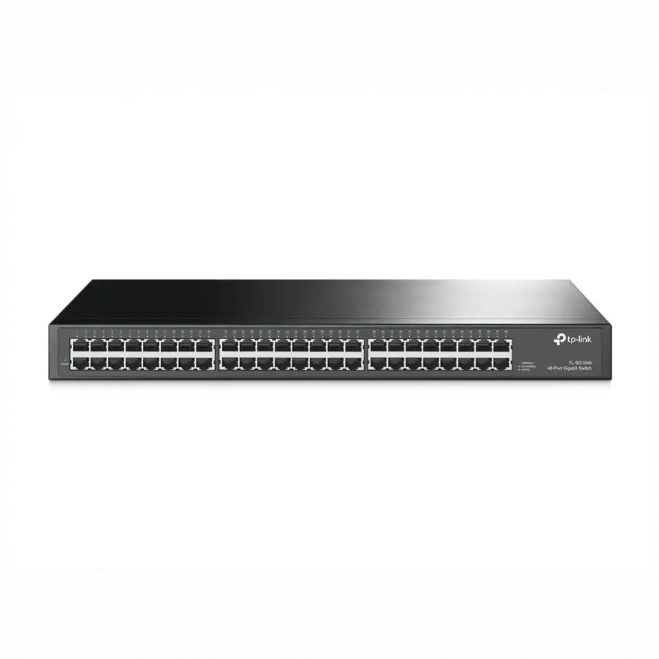 Tp-lınk Tl-sg1048, 48 Port, Gigabit, Yönetilemez, Metal Kasa, Rackmount Switch
