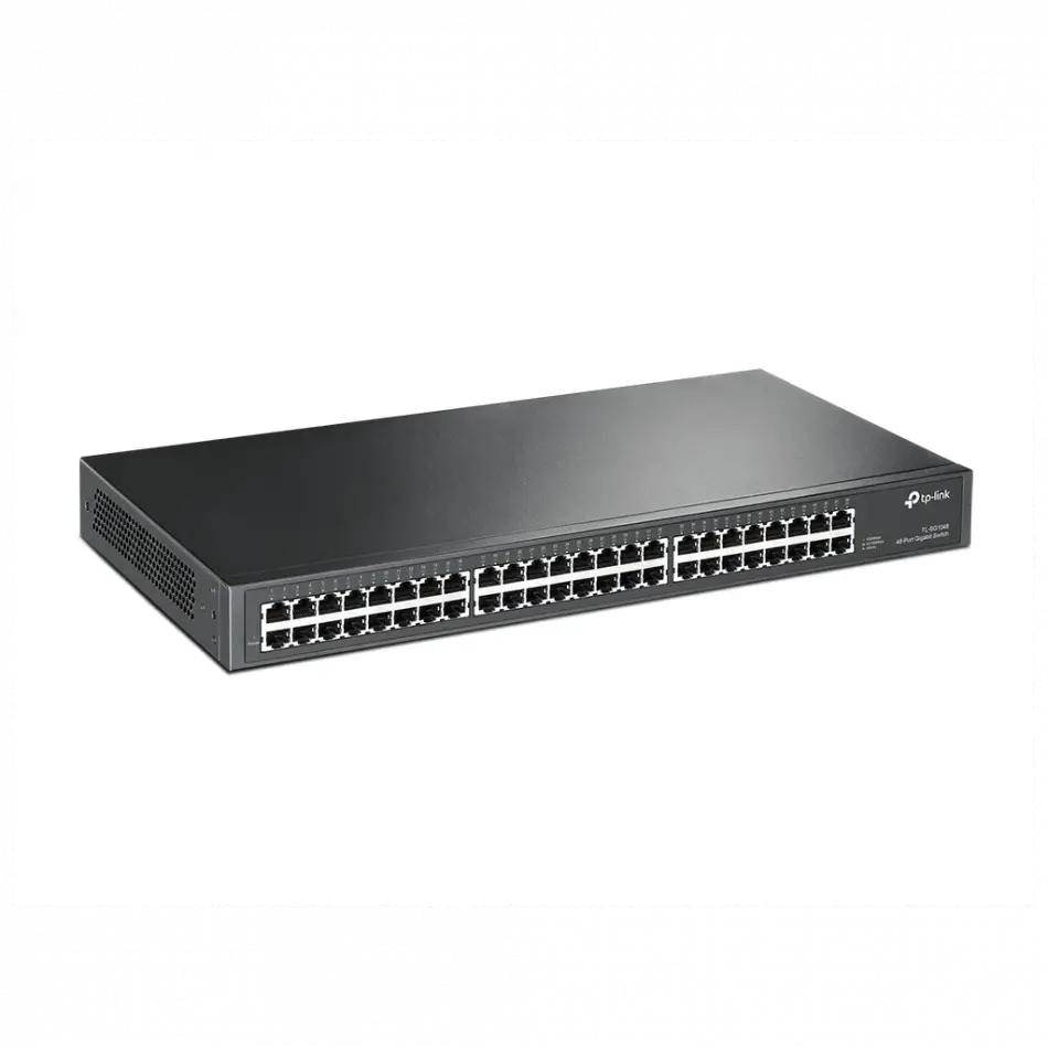 Tp-lınk Tl-sg1048, 48 Port, Gigabit, Yönetilemez, Metal Kasa, Rackmount Switch
