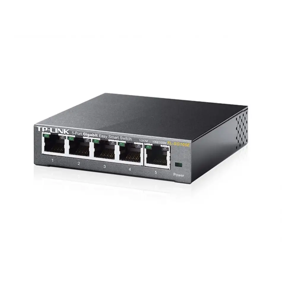 Tp-lınk Tl-sg105e 5port 10/100/1000 Yönetilebilir Swıtch