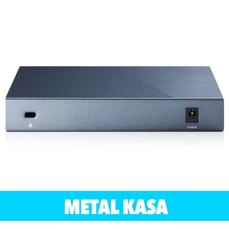 Tp-lınk Tl-sg108, 8 Port, Gigabit, Yönetilemez, Metal Kasa, Masaüstü Switch