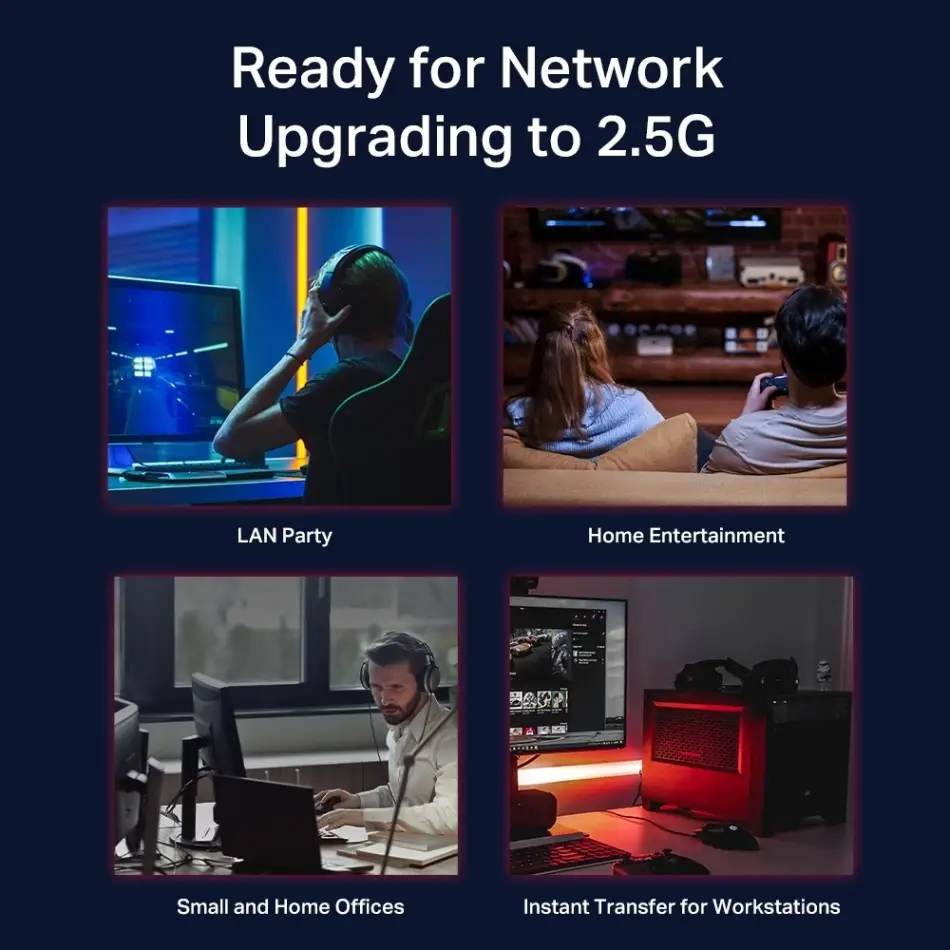 Tp-lınk Tl-sg108-m2 8port 10/100/1000 Yönetilemez Swıtch