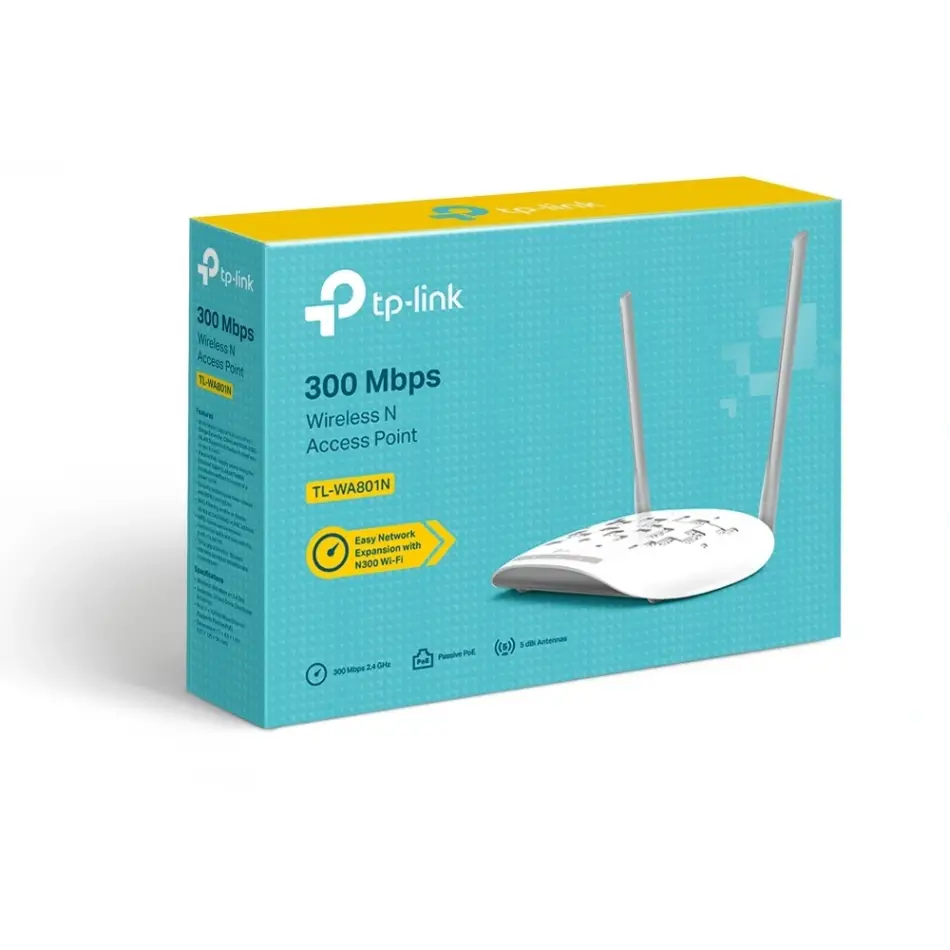 Tp-lınk Tl-wa801n 1port 300mbps Access Poınt