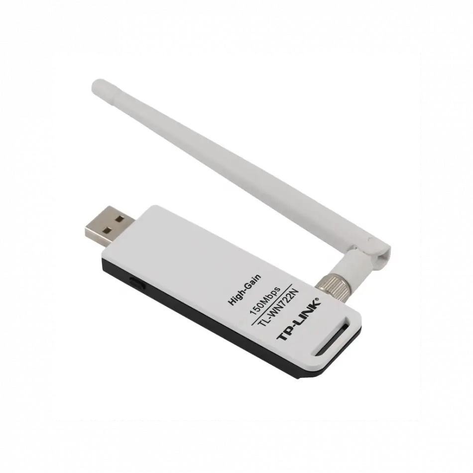 Tp-lınk Tl-wn722n, 150mbp, 2.4ghz, 4dbi Anten, Usb2.0, Wıreless Ethernet