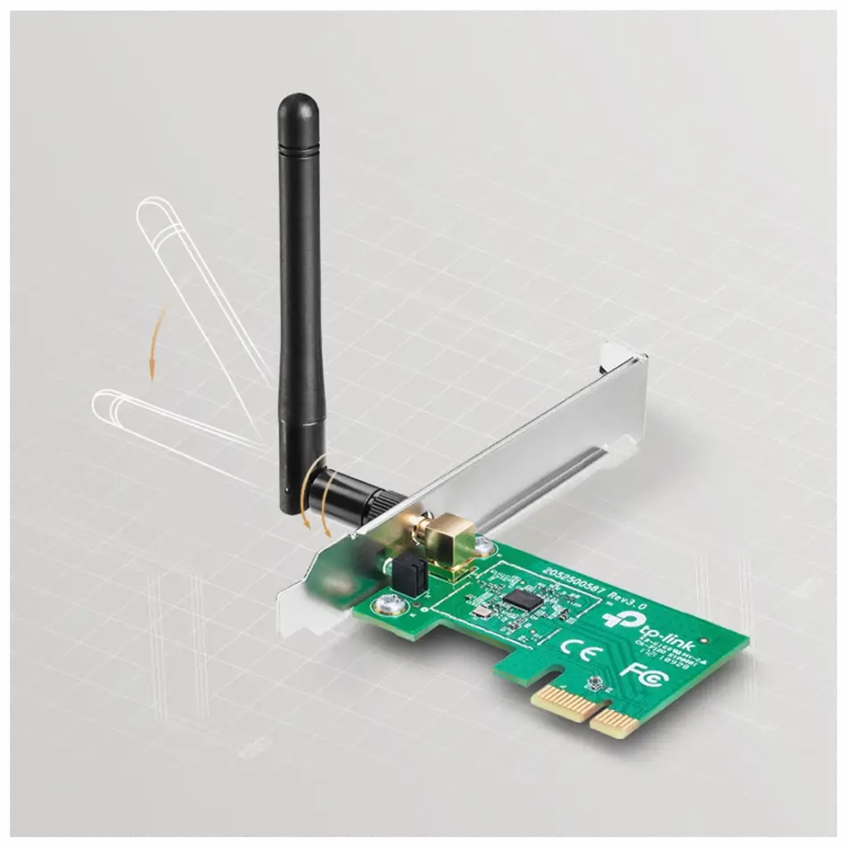 Tp-lınk Tl-wn781nd, 150mbps, 2.4ghz, 2dbi Anten, Pcı-express Wıreless Ethernet