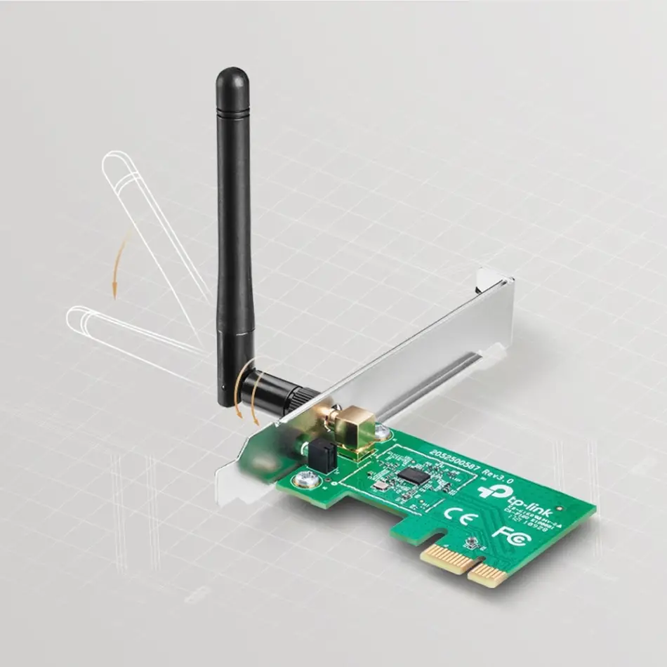 Tp-lınk Tl-wn781nd 150mbps Pcı Express Ethernet Kartı