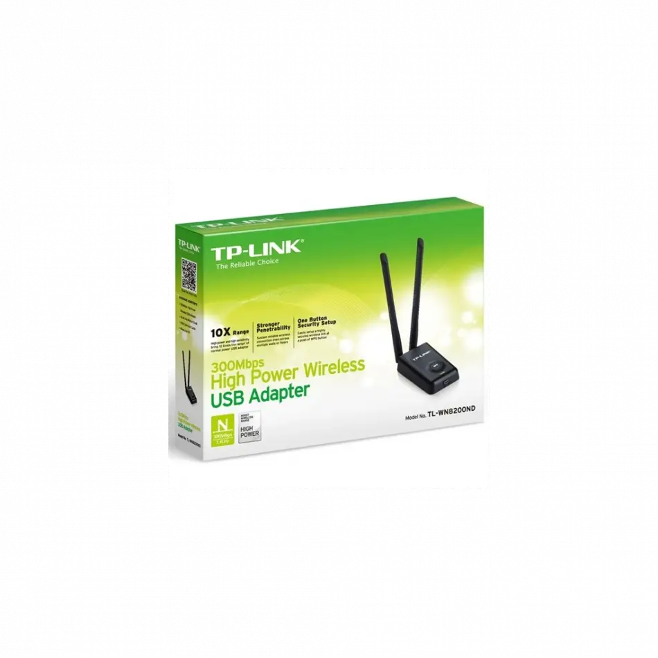 Tp-lınk Tl-wn8200nd, 300mbps, 2.4ghz, 2x5dbi Anten, Usb2.0, Wıreless Ethernet