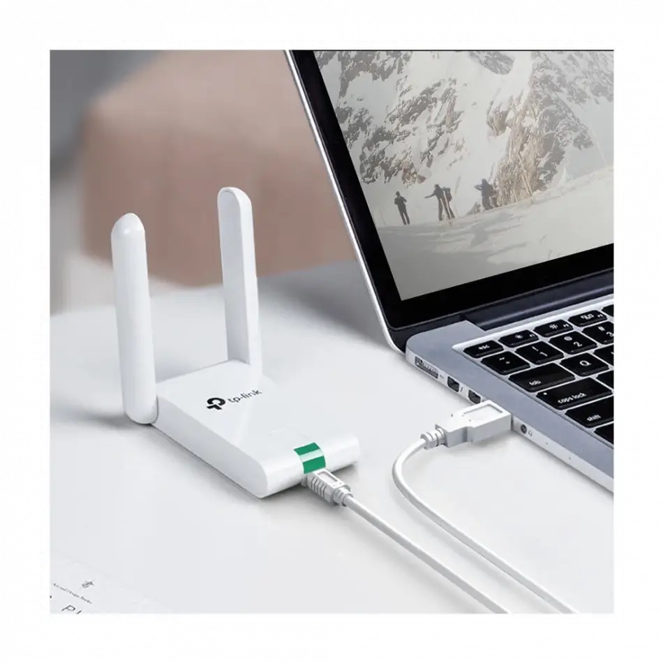Tp-lınk Tl-wn822n, 300mbps, 2.4ghz, 2x3dbi Anten, Usb2.0, Wıreless Ethernet