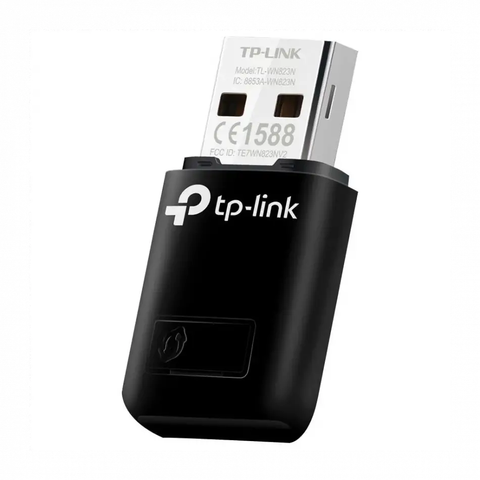 Tp-lınk Tl-wn823n, 300mbps, 2.4ghz, Dahili Anten, Mini Tasarım, Usb2.0, Wıreless Ethernet