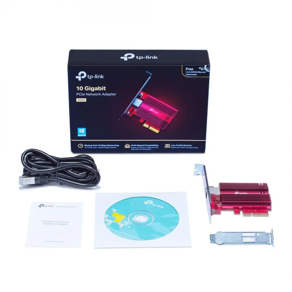 Tp-link Tx401 10 Gigabit Pcı Express Network Adapt