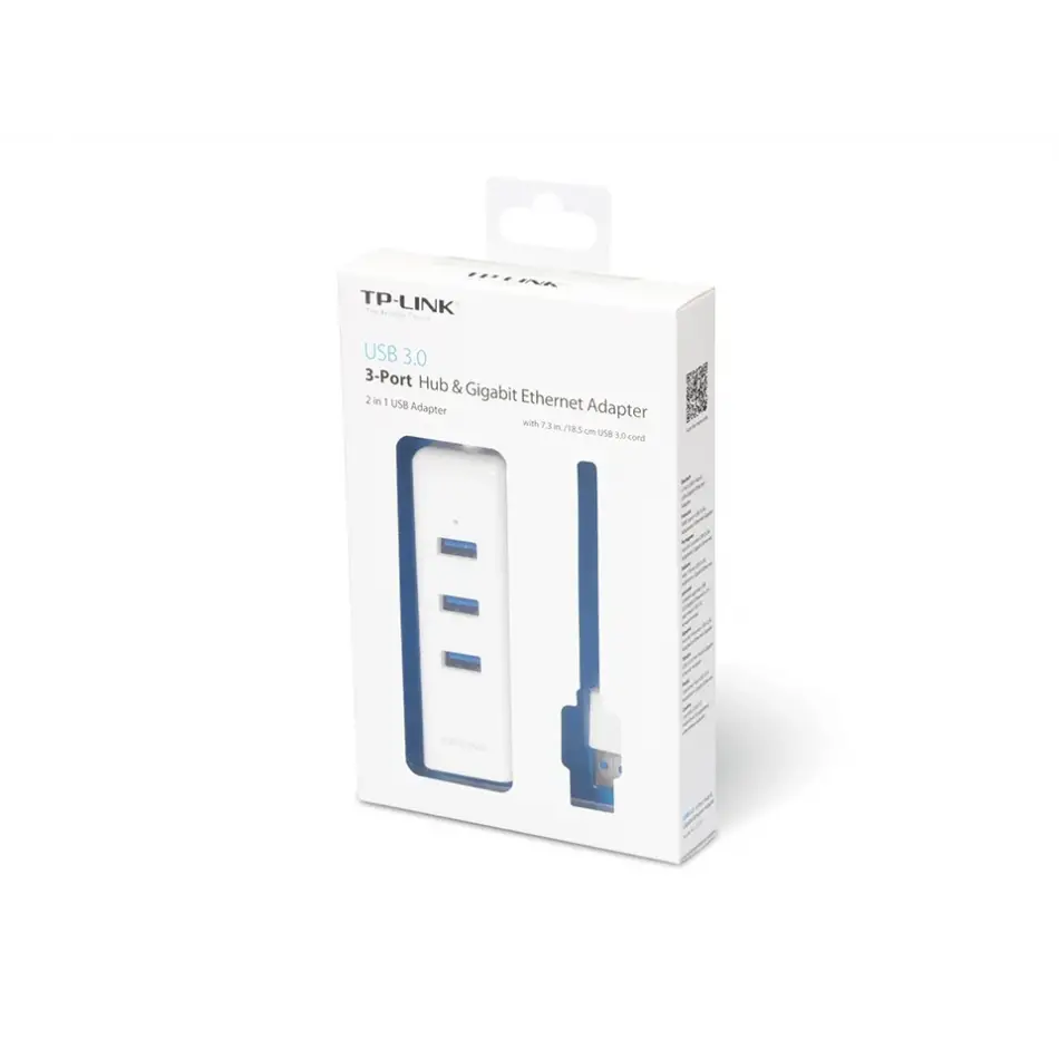 Tp-link Ue330 Usb3.0 3lü Hub+gigabit Ethernet Ada
