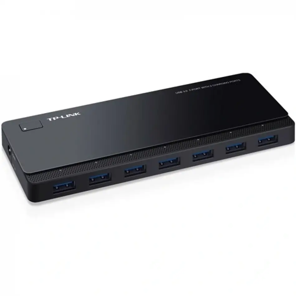 Tp-link Uh720 7 Port Usb 3.0 Hub.2 Power,12v 4a