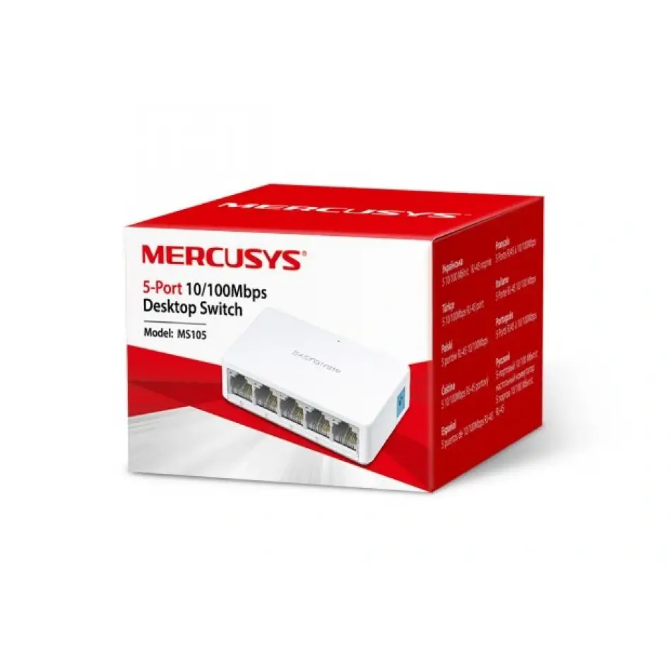 Tp Mercusys Ms105 5li Masa Üstü Switch