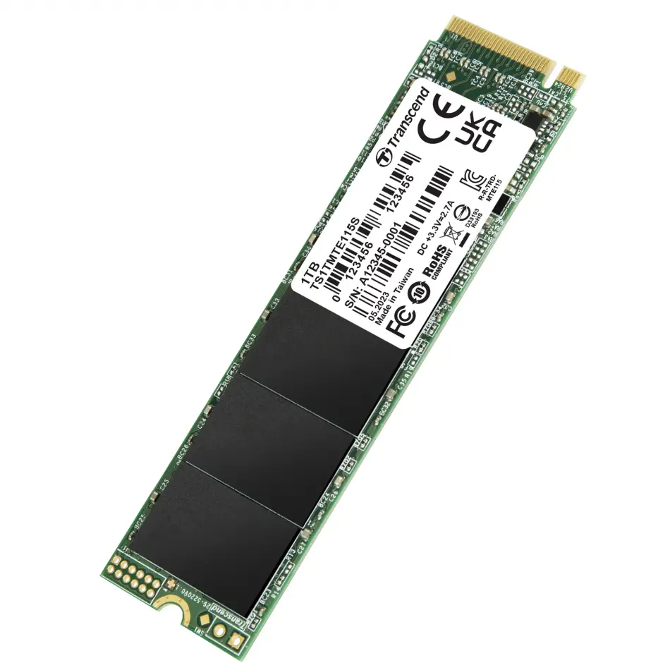 Transcend 115s 1tb 3200/2000mb/s Nvme M.2 Ssd Disk (ts1tmte115s)