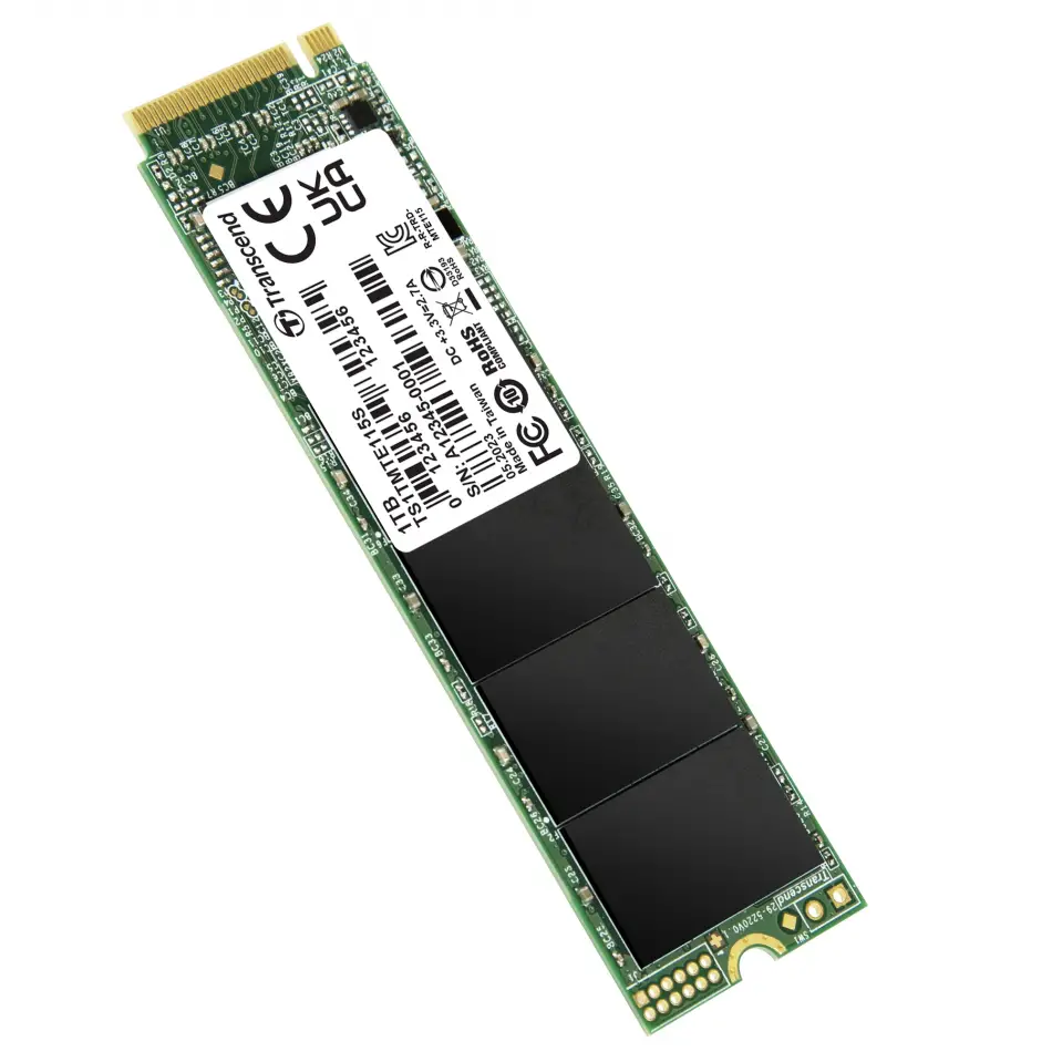 Transcend 115s 1tb 3200/2000mb/s Nvme M.2 Ssd Disk (ts1tmte115s)