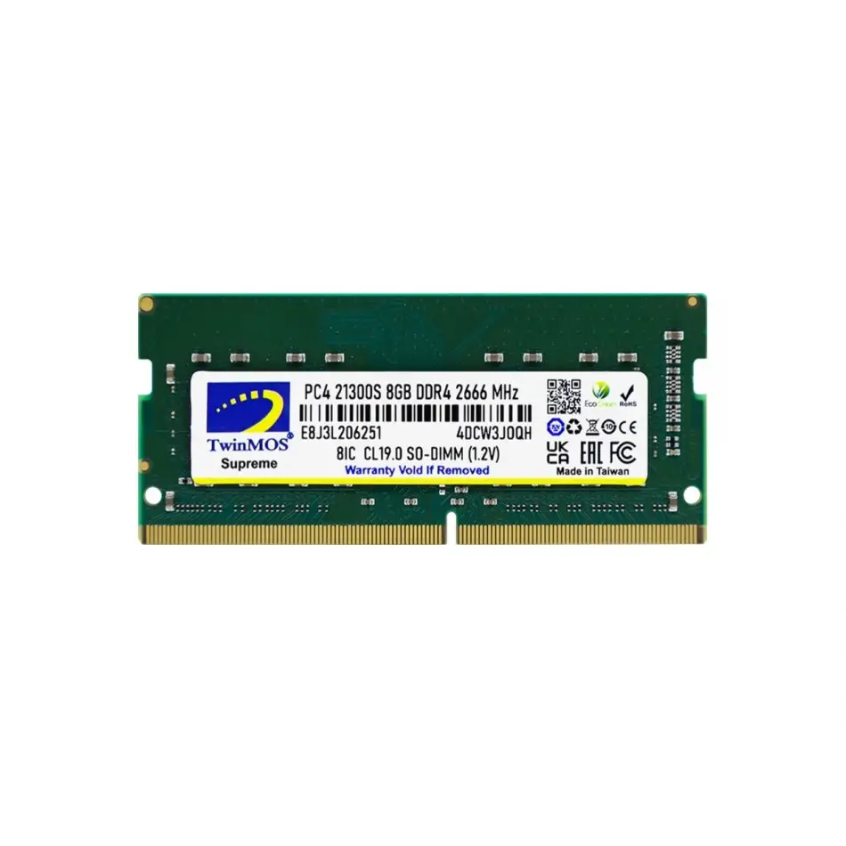 Twinmos 8gb Ddr4 2666mhz N.book Ram Mdd48gb2666n