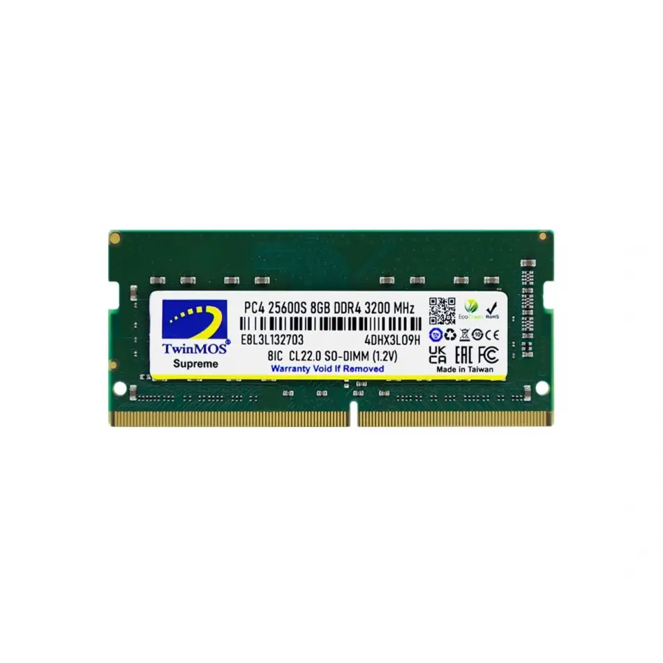 Twinmos 8gb Ddr4 3200mhz N.book Ram Mdd48gb3200n