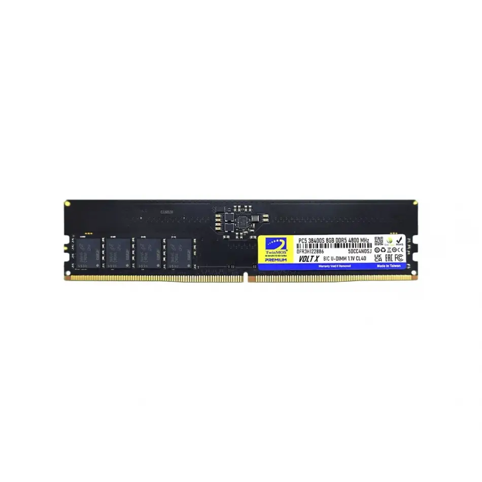 Twinmos 8gb Ddr5 4800mhz Cl40 Ram Tmd58gb4800u40