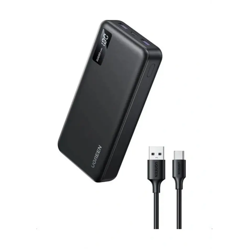 Ugreen 20.000 Powerbank Pd 3.0 2xusb-a 1xusb-c
