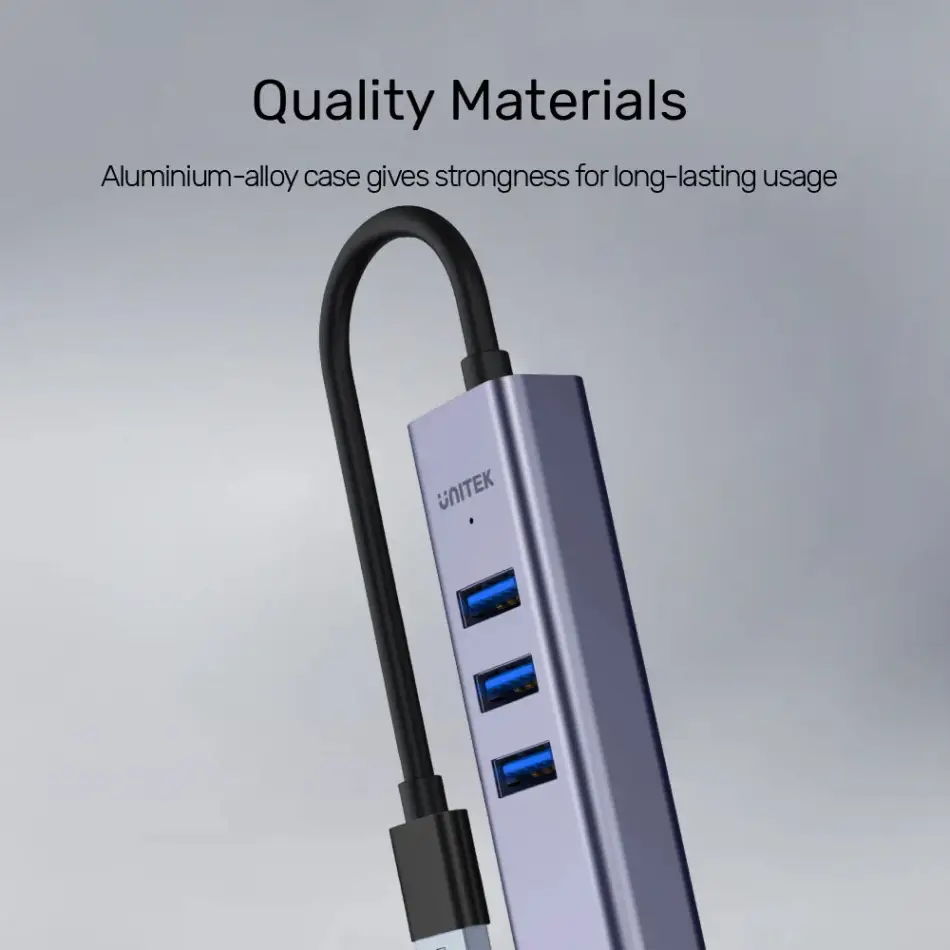 UNITEK 4-IN-1 ETHERNET HUB (Y-3088B)