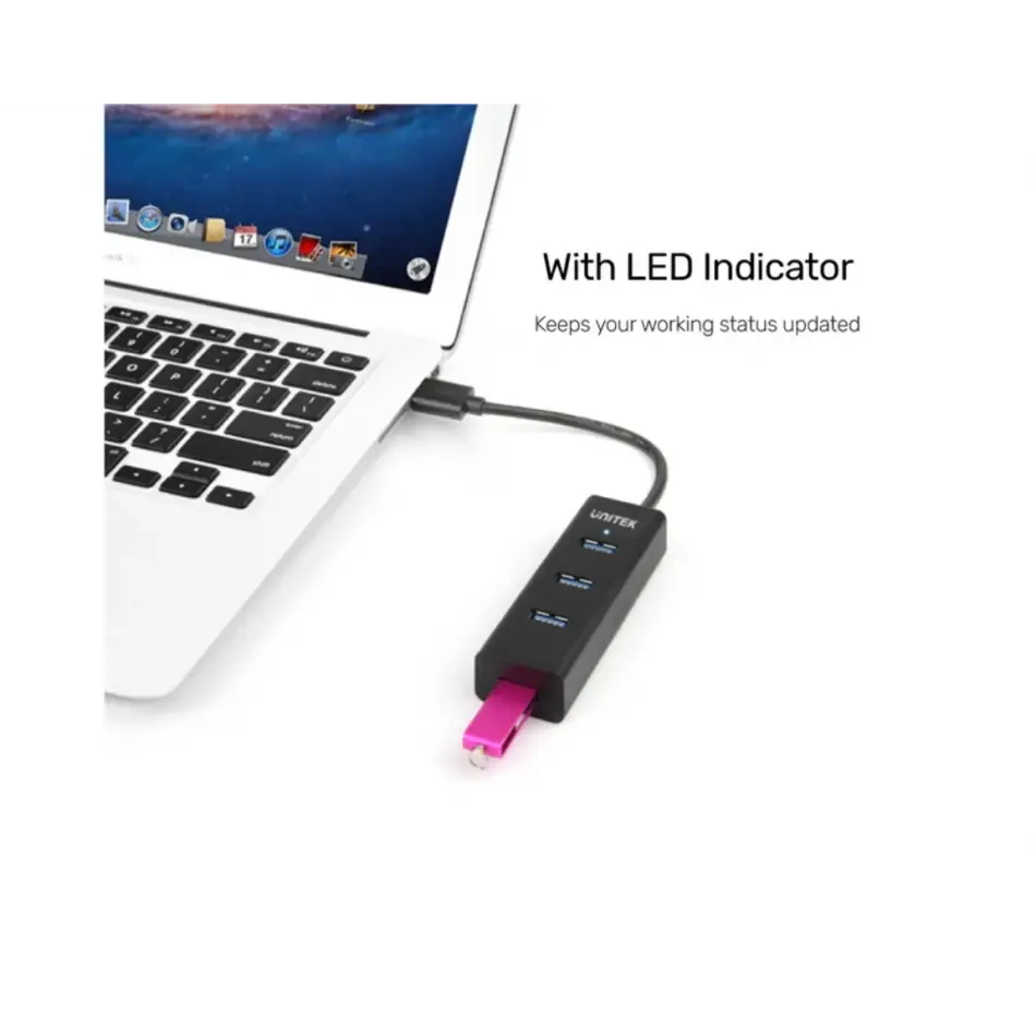 UNITEK 4 PORTS USB 3.0 HUB (Y-3089)