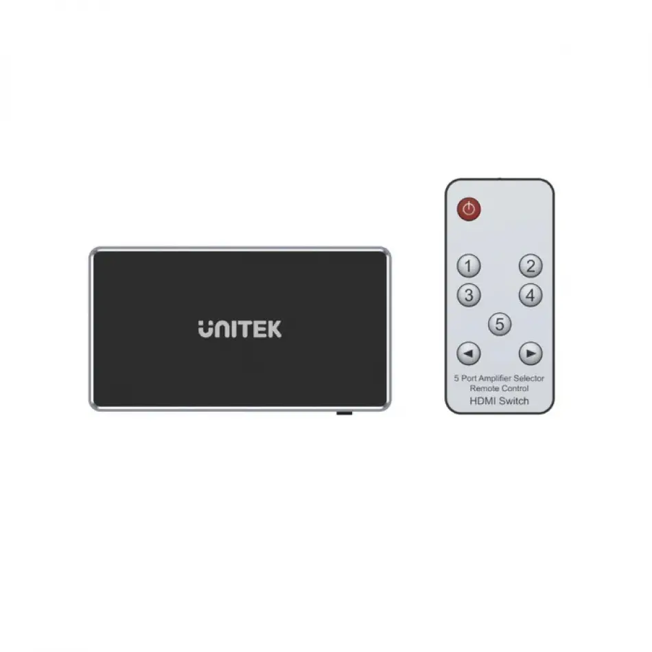 UNITEK 4K HDMI SWITCH 5 IN 1 OUT (V1110A)