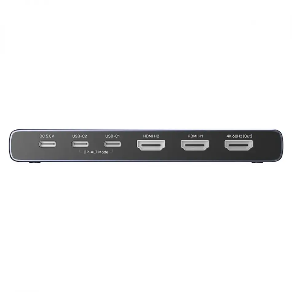UNITEK 4K HDMI/USB-C SWITCH 4IN1OUT(V1313AGY01-EU)