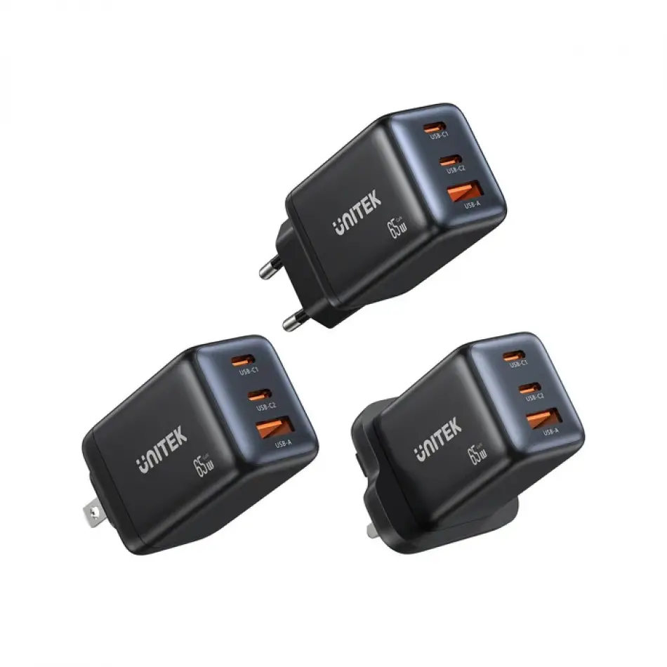 UNITEK 65W MAX GAN SARJ ISTASYONU (P1130ABK01-EU)