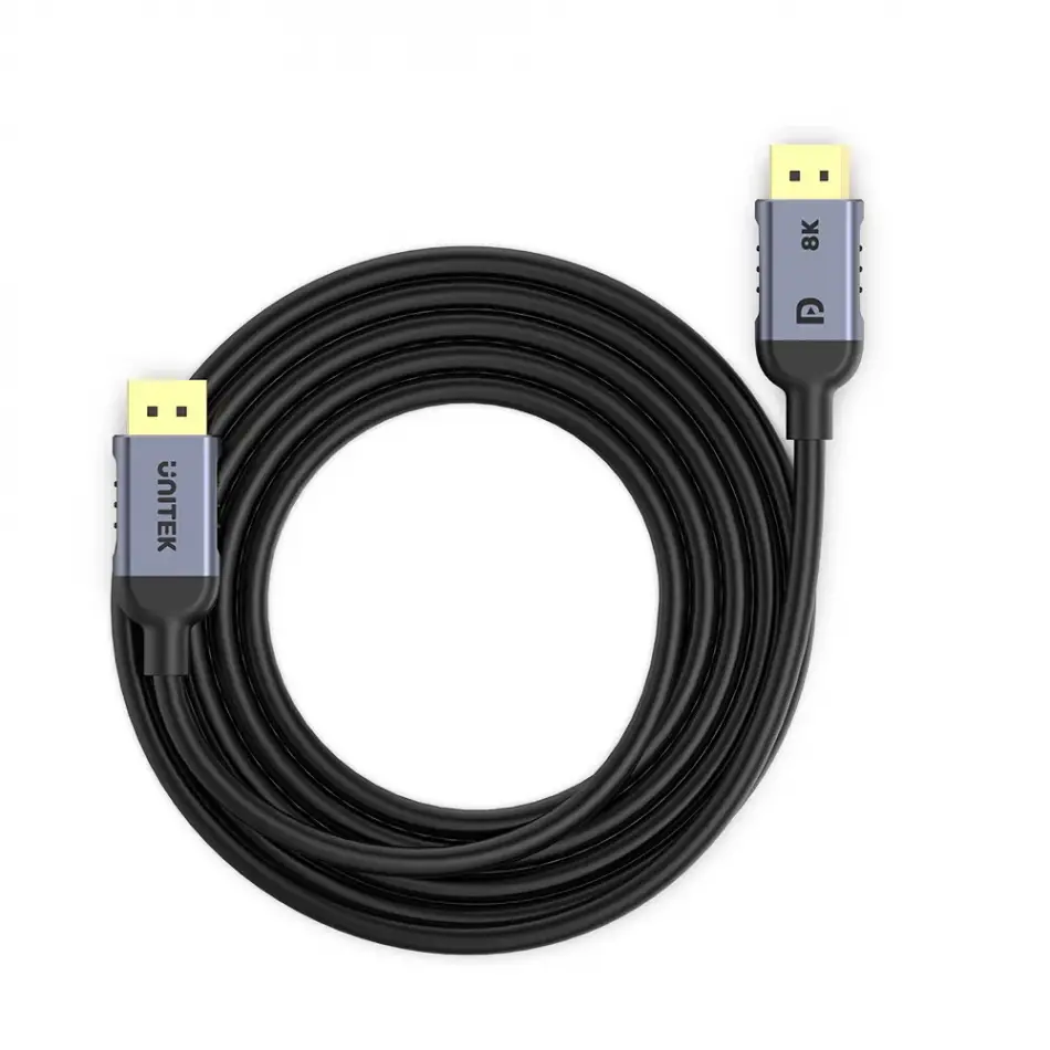 UNITEK 8K DISPLAYPORT 1.4 KABLO 1M (C1628GY01-1M)