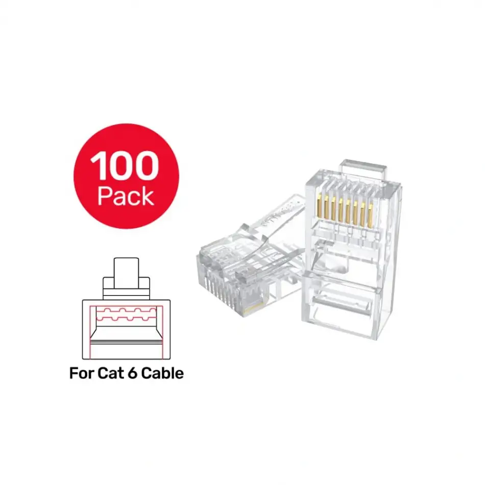 Unıtek Cat6 Rj45 Moduler Konektör 100