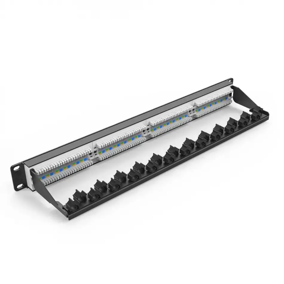 Unıtek Cat6 Utp 24 Port Rj45 Patch Panel (t003a)