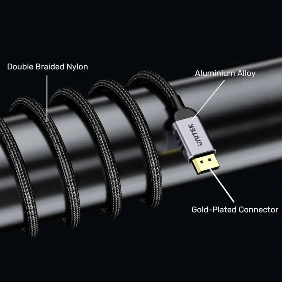UNITEK DISPLAY PORT 2.1 KABLO 2MT 16K (C1626GY01-2M)