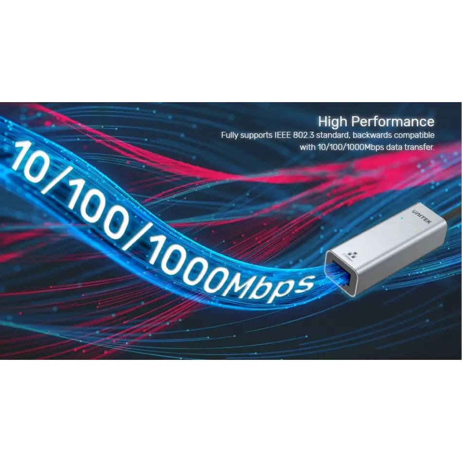 UNITEK HİBRİT USB-C/USB-A 2.5 GİGABİT ETHERNET ADAPTÖRÜ (U1313CGY01)