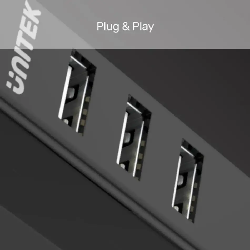 Unıtek Type-a To 4 Port Usb Hub 80cm Kablo(y-2140)