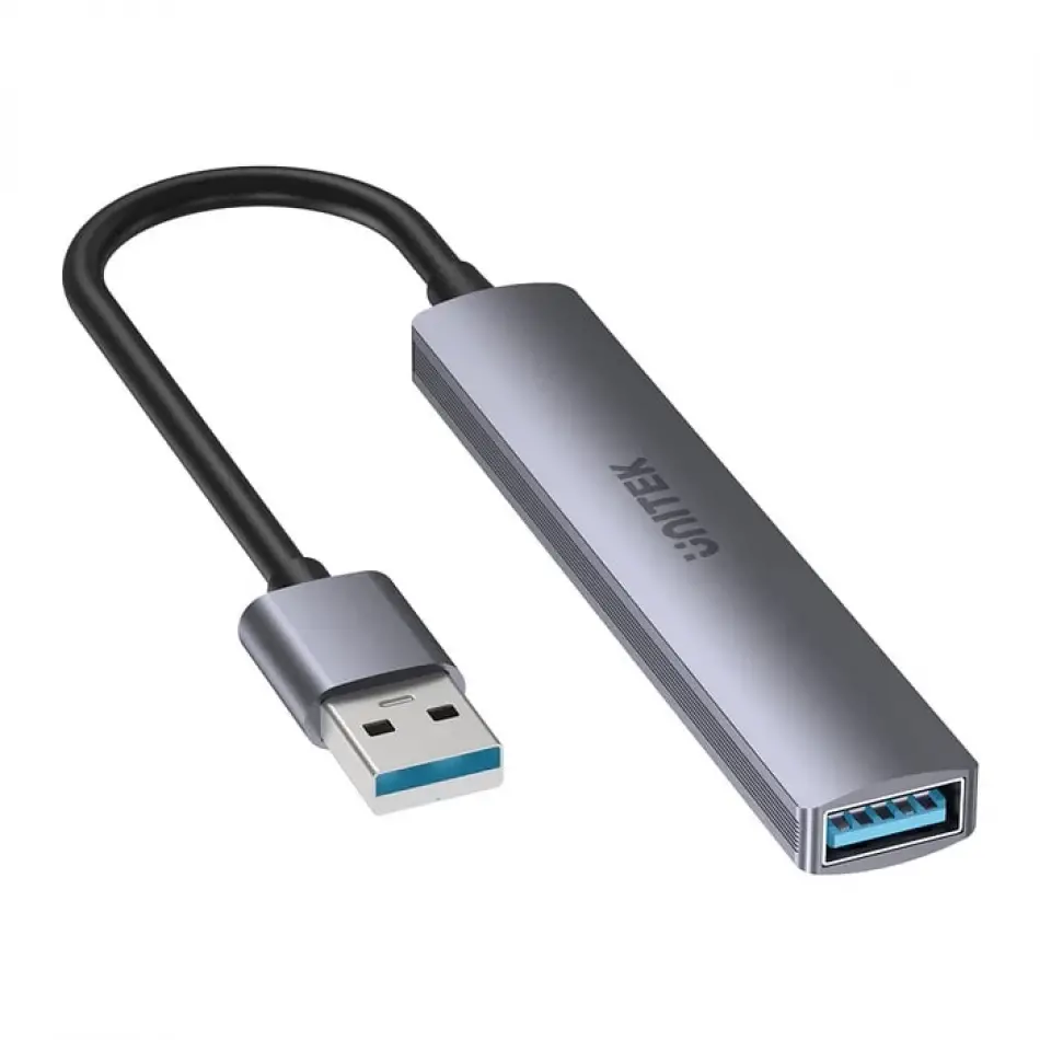 Unıtek Type-a To 4 Port Usb (usb3.0+usb2.0) H1208a