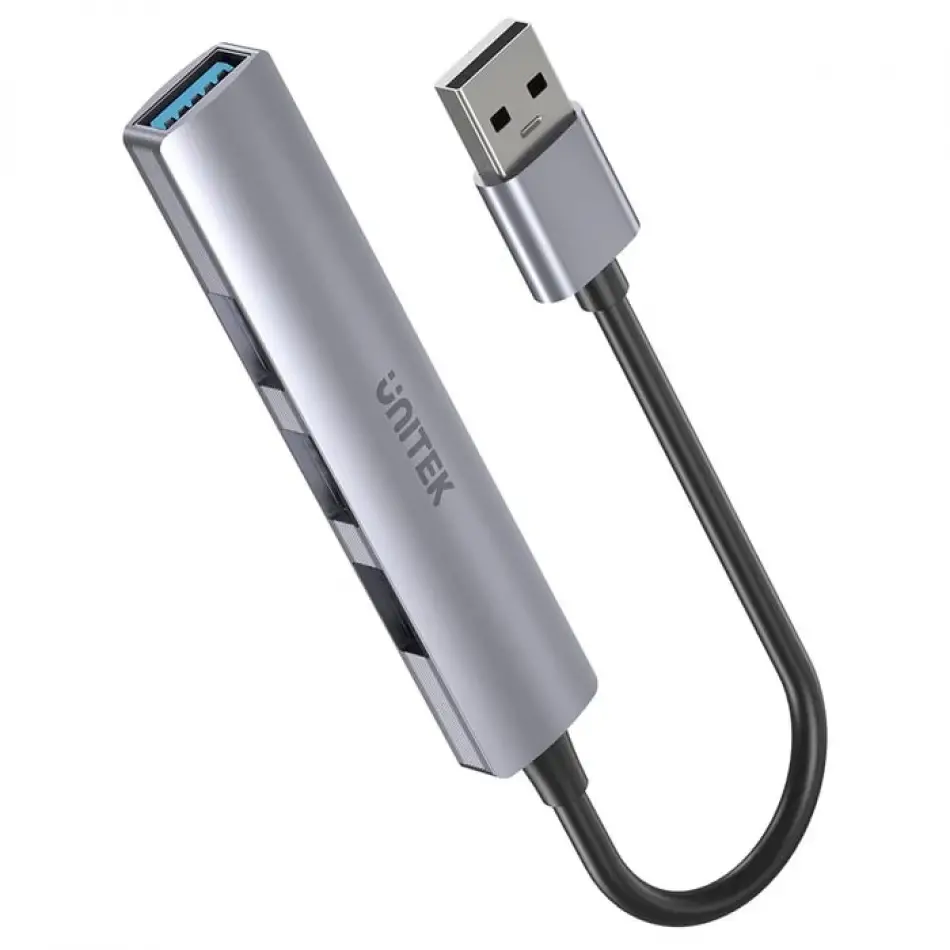 Unıtek Type-a To 4 Port Usb (usb3.0+usb2.0) H1208a