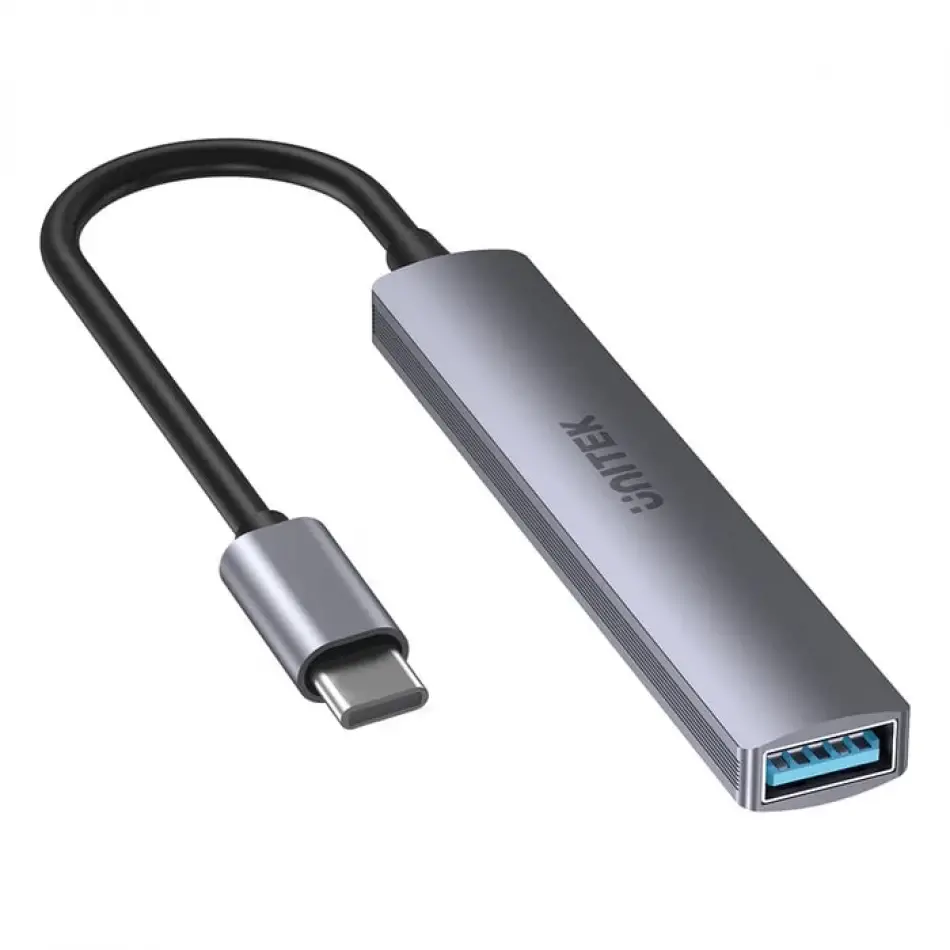 Unıtek Type-c To 4 Port Usb (usb3.0+usb2.0) H1208b