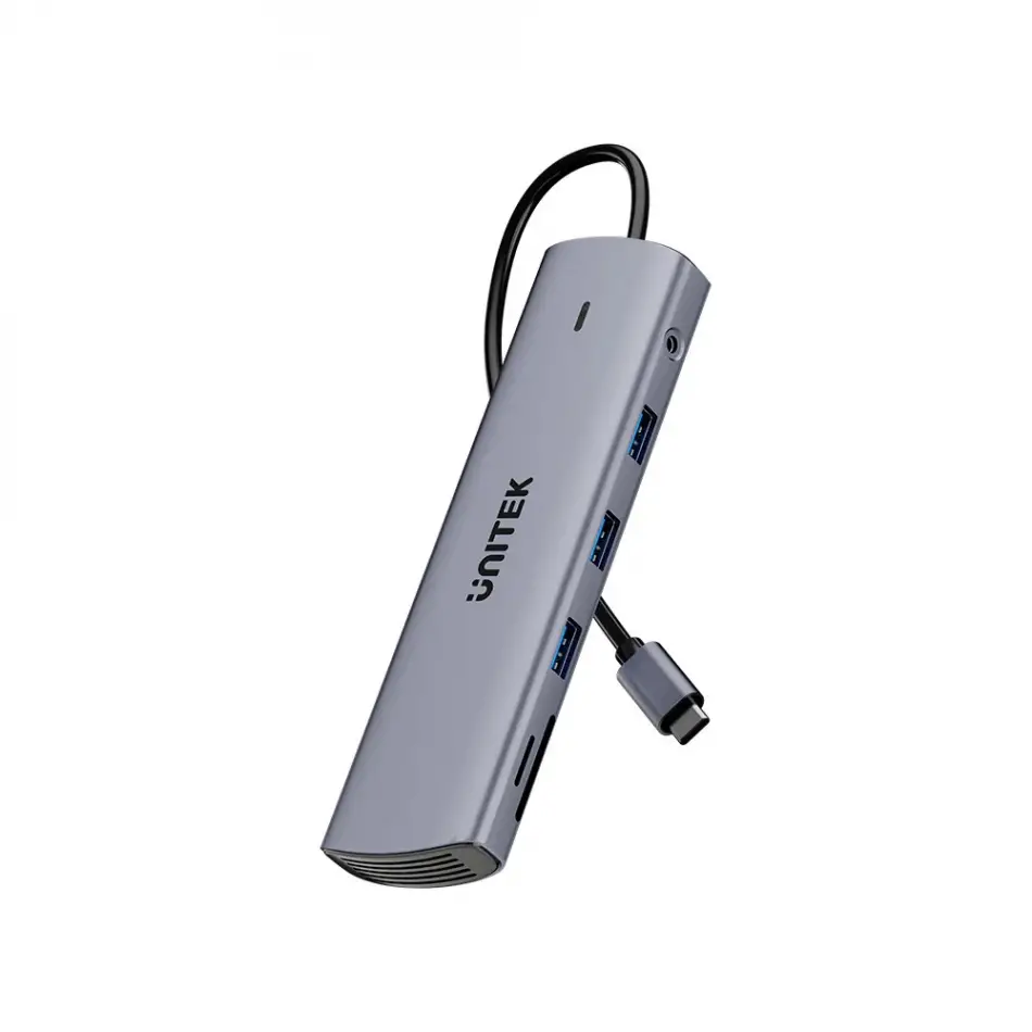 UNITEK UHUB U11+ 11-IN-1 USB-C HUB (D1113BGY01)