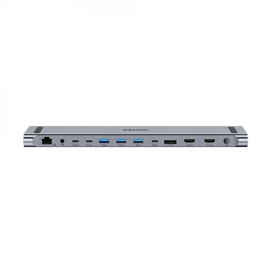 UNITEK UHUB15+ USB-C 4K BAGLANTI ISTASYONU (D1106AGY01)