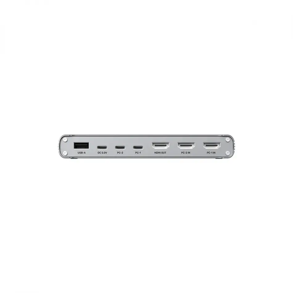 UNITEK USB-C 10GBPS HDMI KVM SWITCH (D1118AGY01-EU)